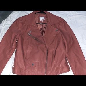 Pink Leather Jacket